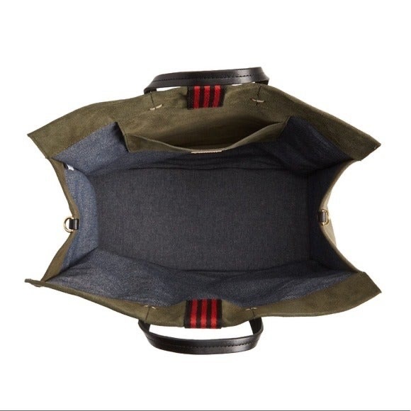 Clare V Army green tote. Bought at Nordstrom in Seattle this summer. Never used - Picture 4 of 5